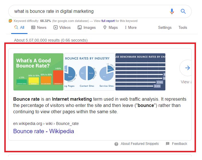 Featured Snippet