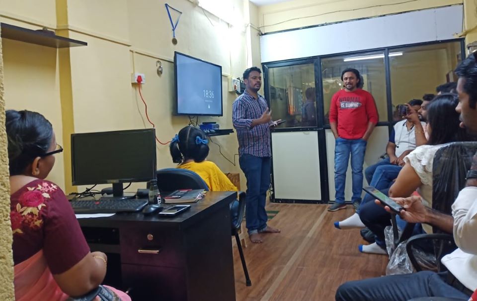 Roshan Samuel Ambler addressing the Go Lead Digital Team