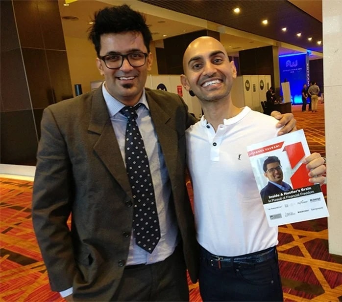 Jitendra Vaswani with Neil Patel