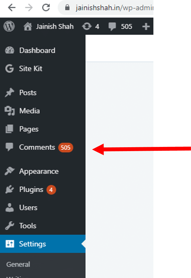 Spam Comments