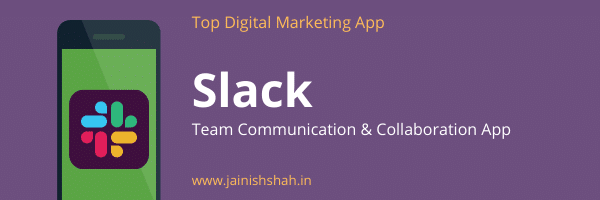 Slack is a team communication and collaboration app